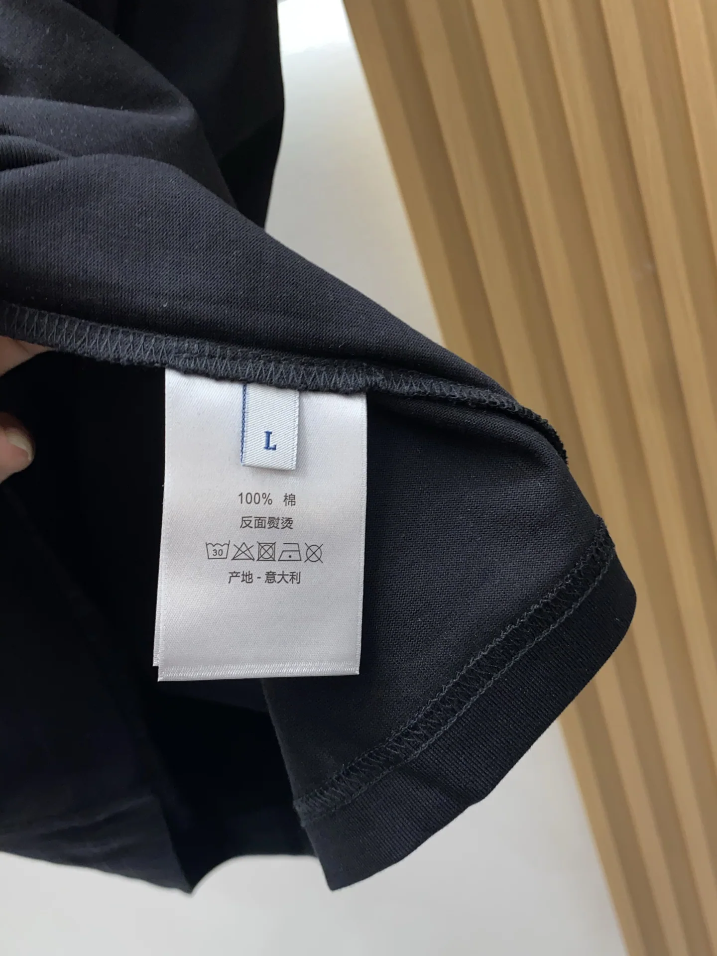 디올 코튼 크루넥 남성 반팔 티셔츠 상세 이미지 7
