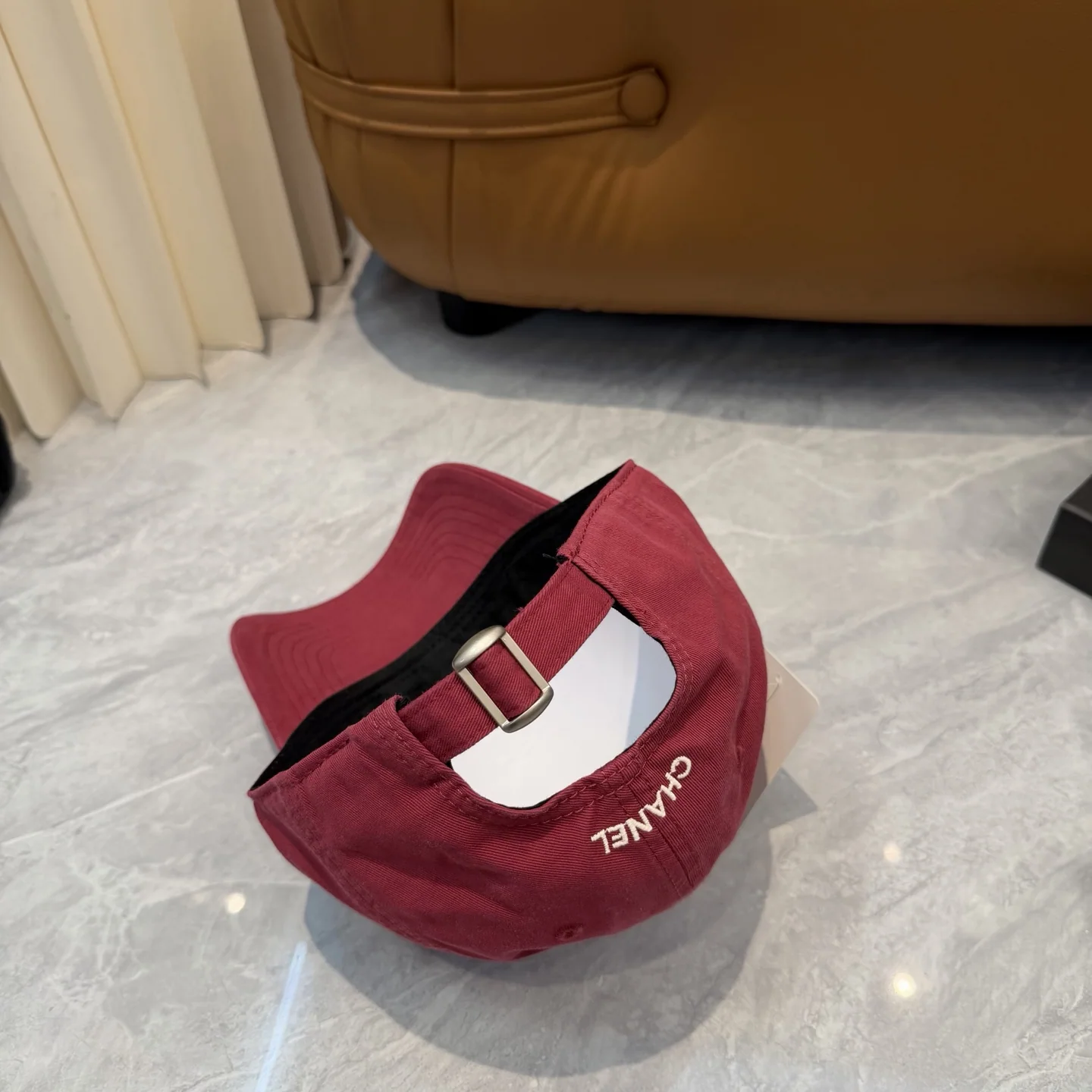 샤넬 자수 로고 야구모자 상세 이미지 3