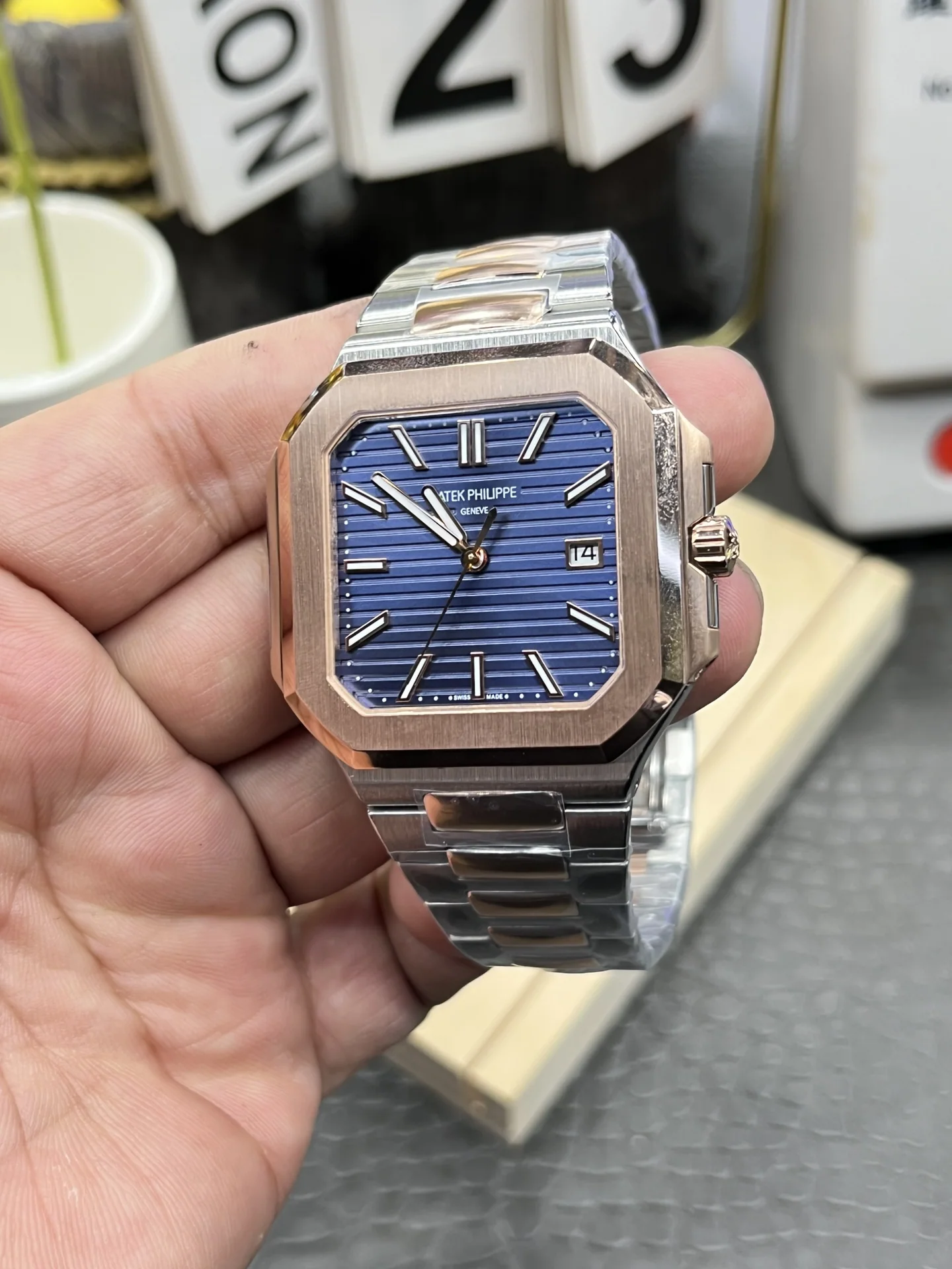 파텍필립 프리미엄 워치 5821 자동 TW 공장 레플리카 44000 Patek Philippe 상세 이미지 6