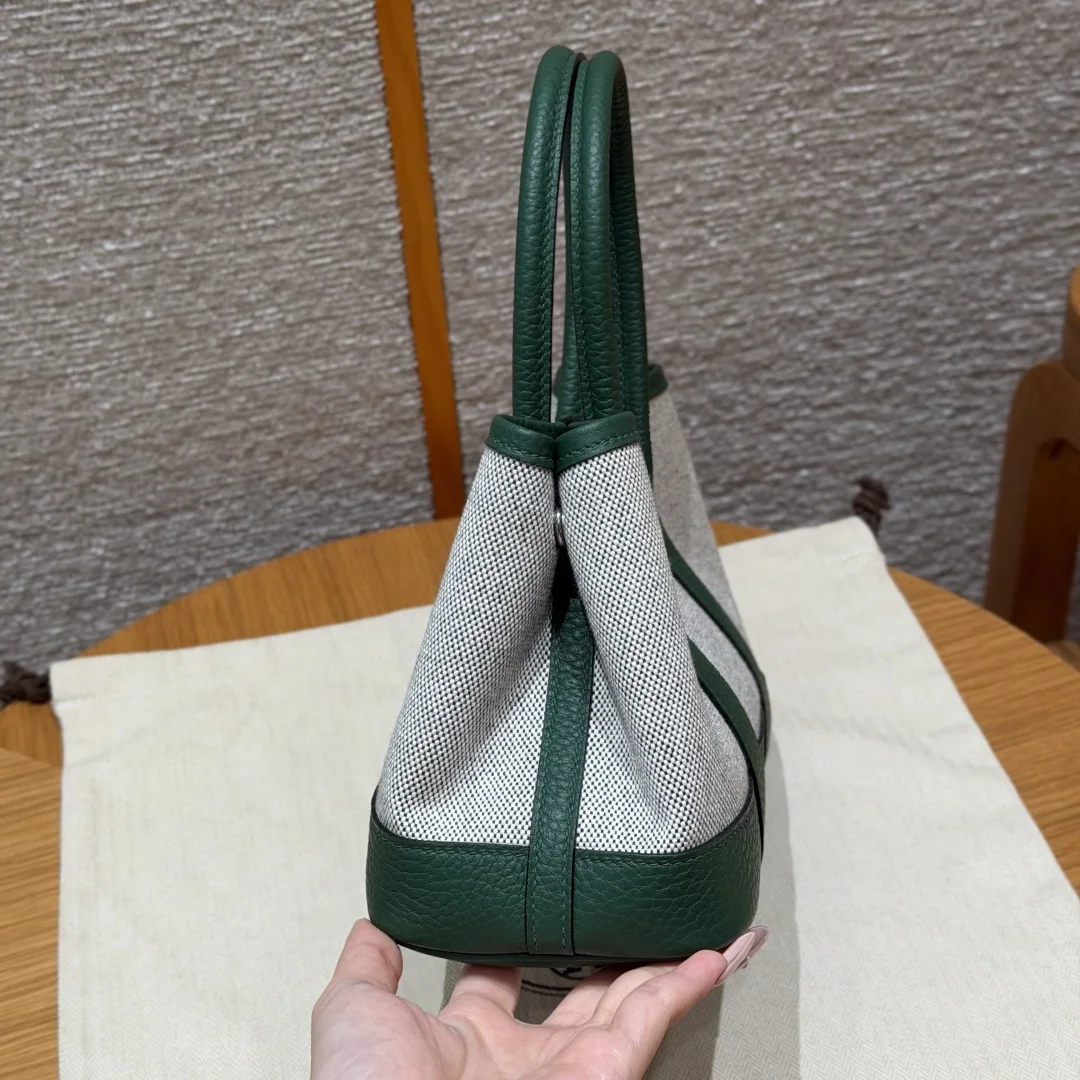 에르메스 가든파티 미니 캔버스 가방 상세 이미지 4