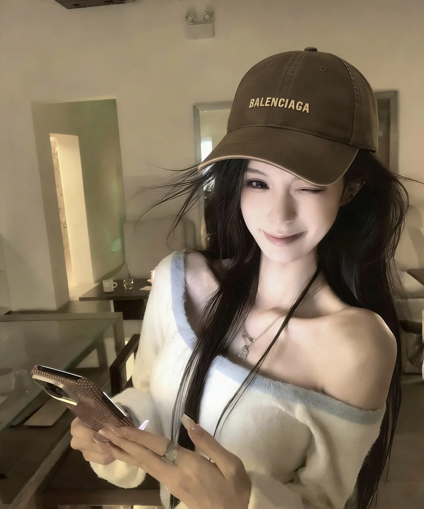 발렌시아가 모자 81782 Balenciaga Cap 상세 이미지 7