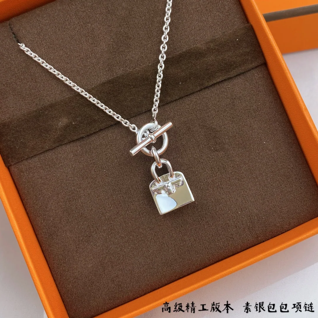 에르메스 켈리 실버 목걸이 상세 이미지 4