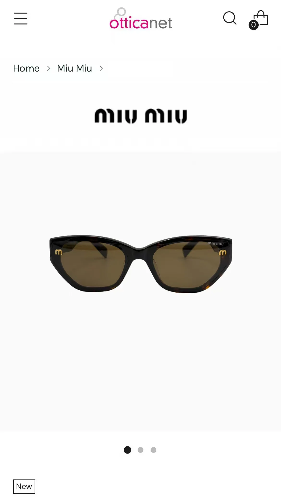 미우미우 MU 66 ZS 선글라스 상세 이미지 3
