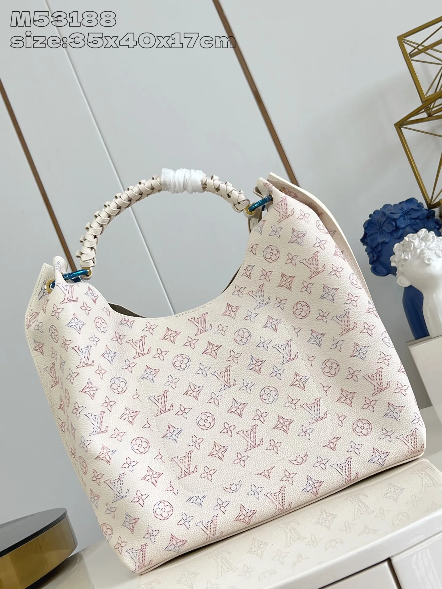 루이비통 M53188 딸기 화이트 실크스크린 프린트 M25894 이 카멜 상세 이미지 4