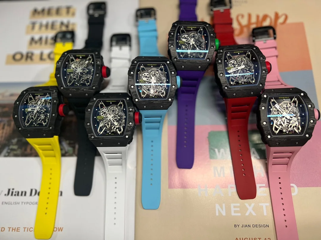 리차드밀 NTPT 카본 TPT 카본 남성 시계 레플리카 44830 Richard Mille 상세 이미지 2