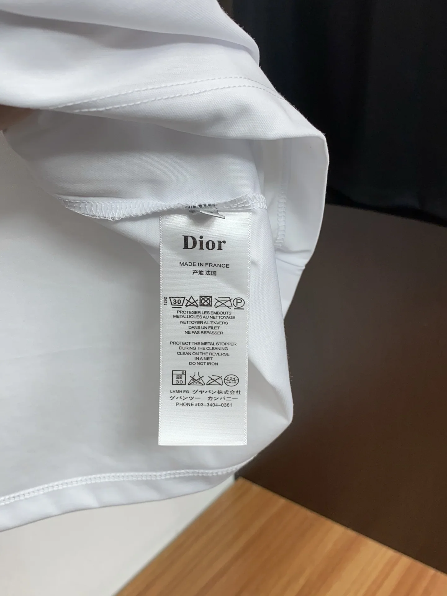 디올 크루넥 남성 반팔 티셔츠 상세 이미지 6