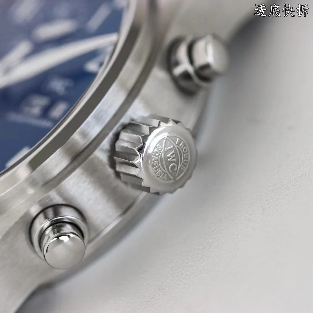 IWC 파일럿 페트로나스 그린 다이얼 시계 상세 이미지 6