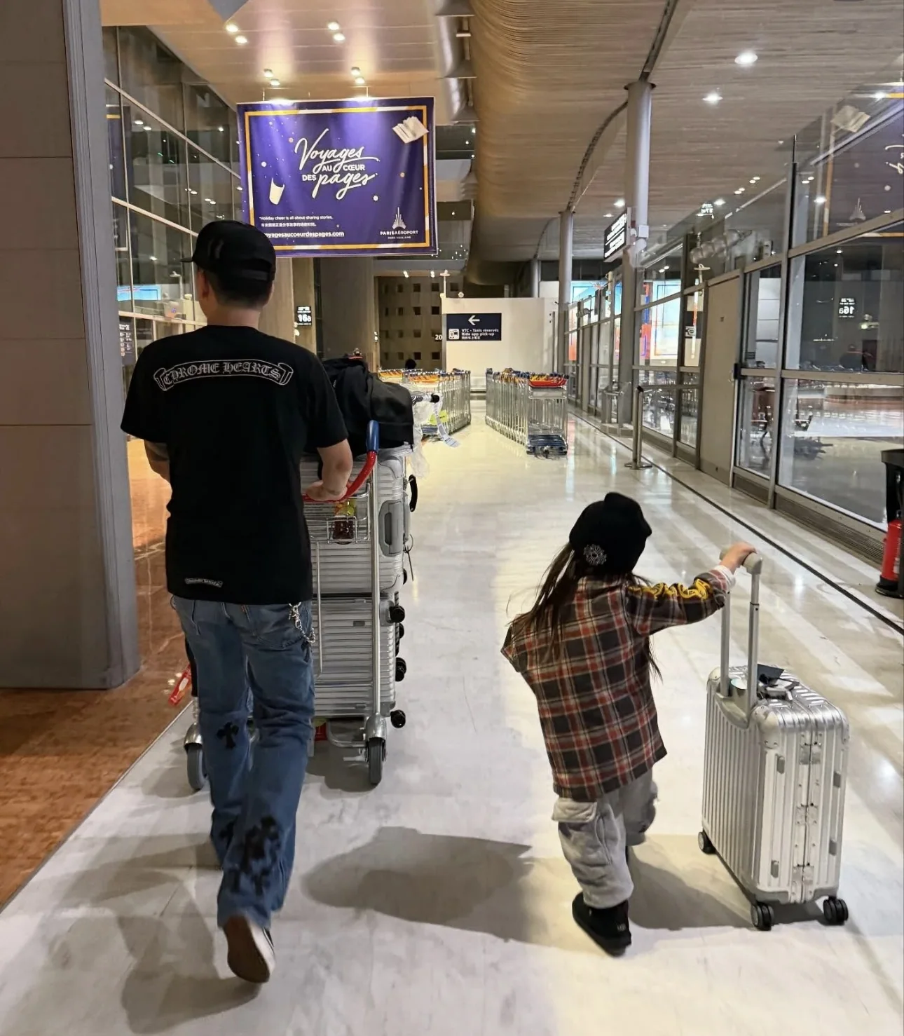크롬하츠 클래식 스크롤 반팔 티셔츠 상세 이미지 6