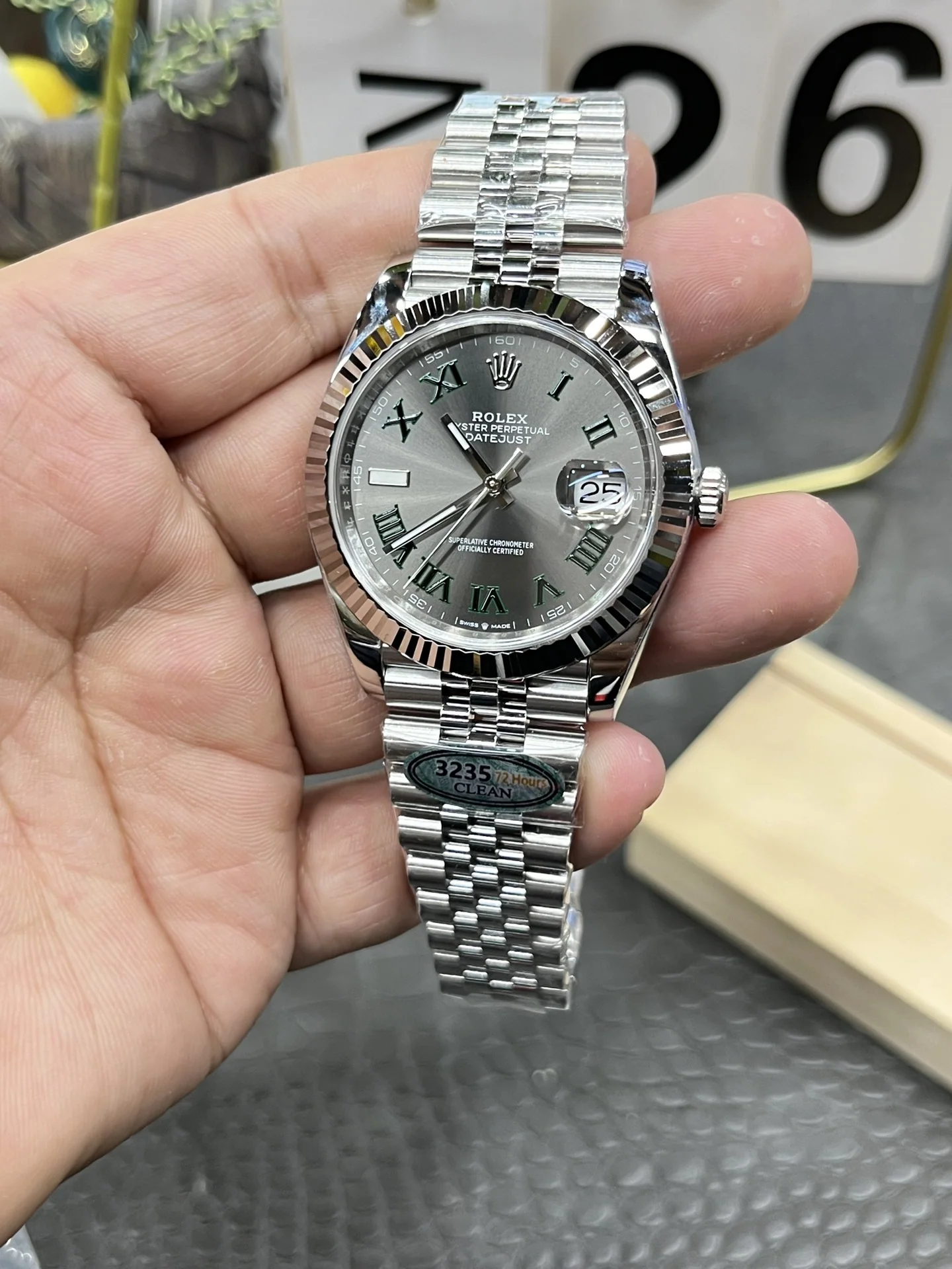 롤렉스 데이트저스트 41MM3235 무브먼트 레플리카 43148 Rolex 상세 이미지 2