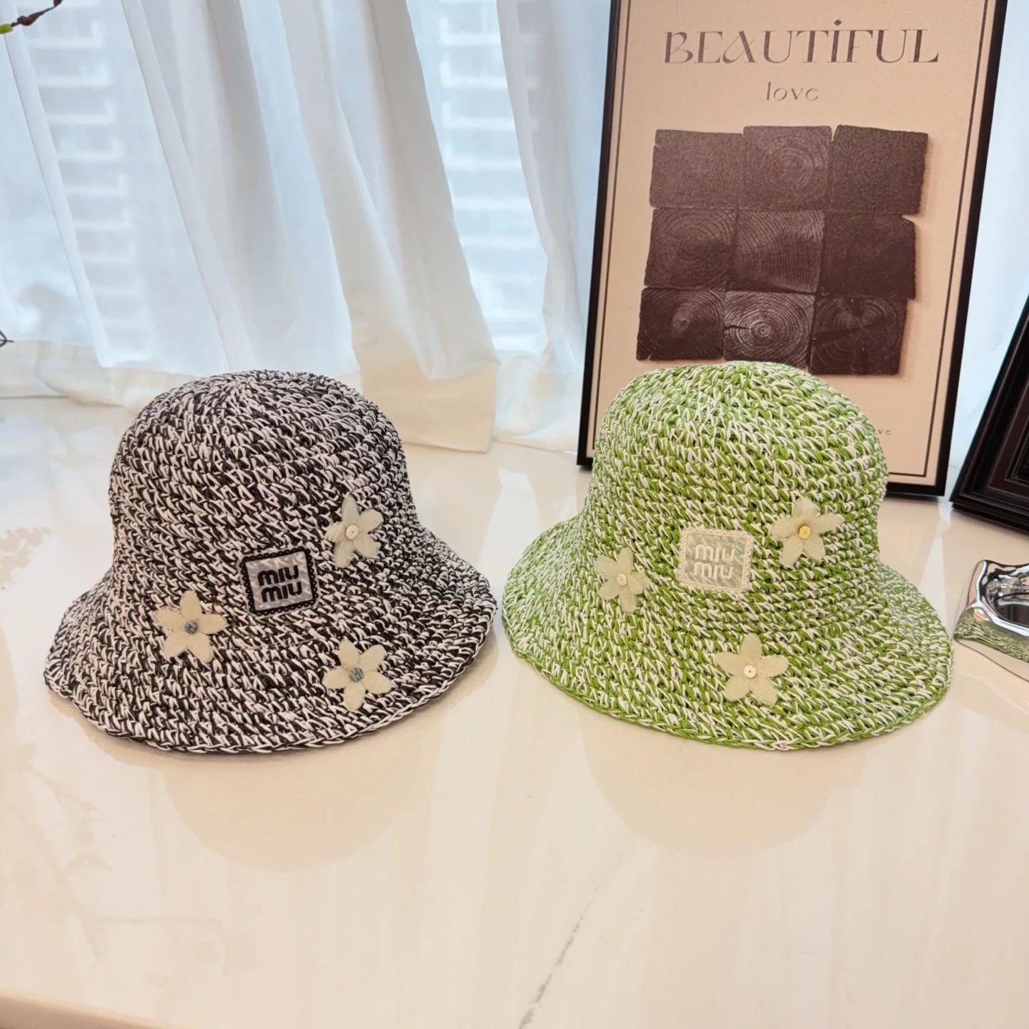미우미우 모자 80948 Miu Miu Cap 상세 이미지 8