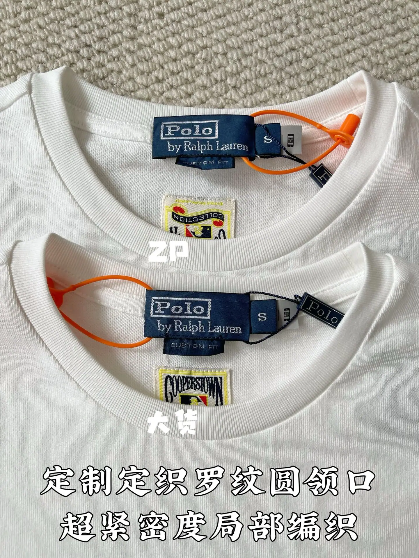 폴로 여성 자수 반팔 티셔츠 상세 이미지 5