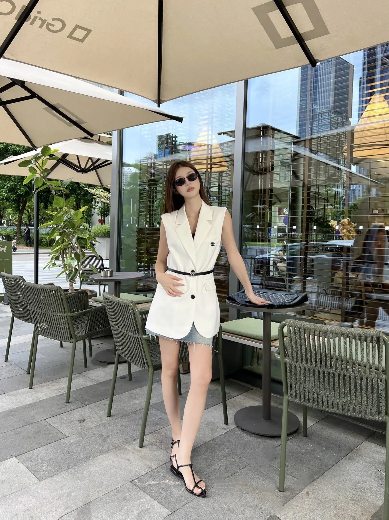샤넬 뉴스타일 수트 베스트 자켓 26 SS 상세 이미지 1