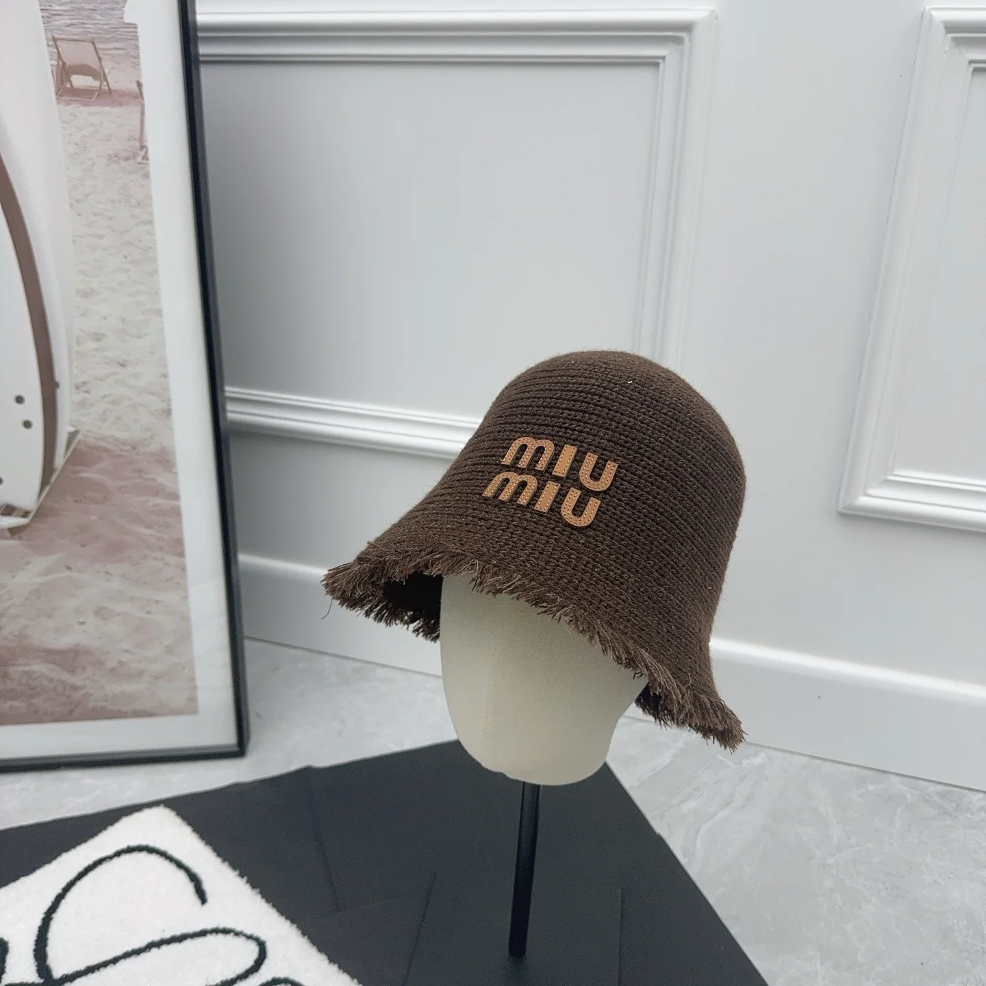 미우미우 모자 80915 Miu Miu Cap 상세 이미지 1
