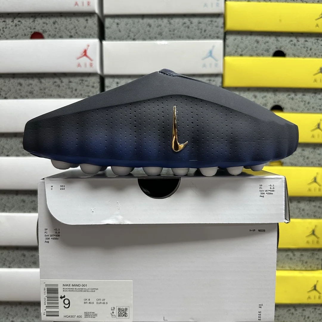 나이키 [S2/TOP] 마인드 001 슬라이드 HQ4307-400 201421 Nike Mind 001 Slide Blackened Blue