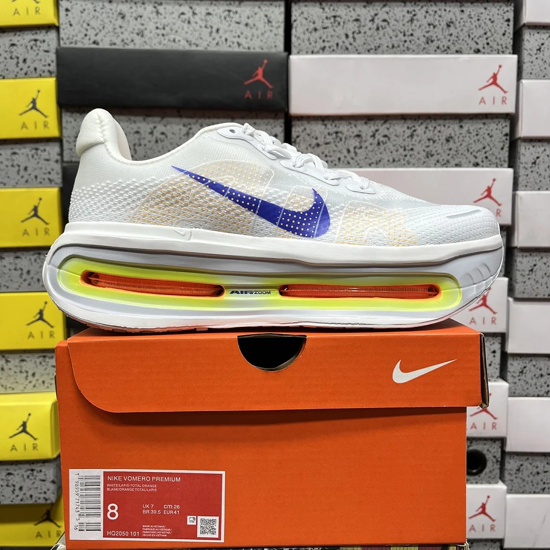 나이키 [CG] 보메로 프리미엄 HQ2050-101 202004 Nike Vomero Premium White Lapis Total Orange