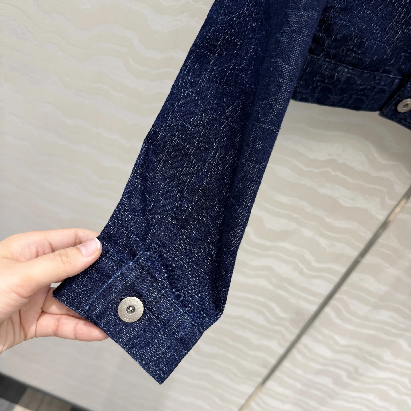 디올 노티컬 데님 크롭 자켓 상세 이미지 7