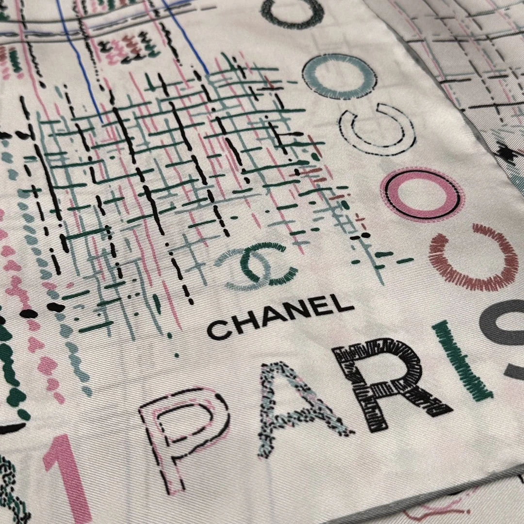 샤넬 No.31 캉펜스트리트 실크 스퀘어 스카프 3 HT 20 3HT20 상세 이미지 5