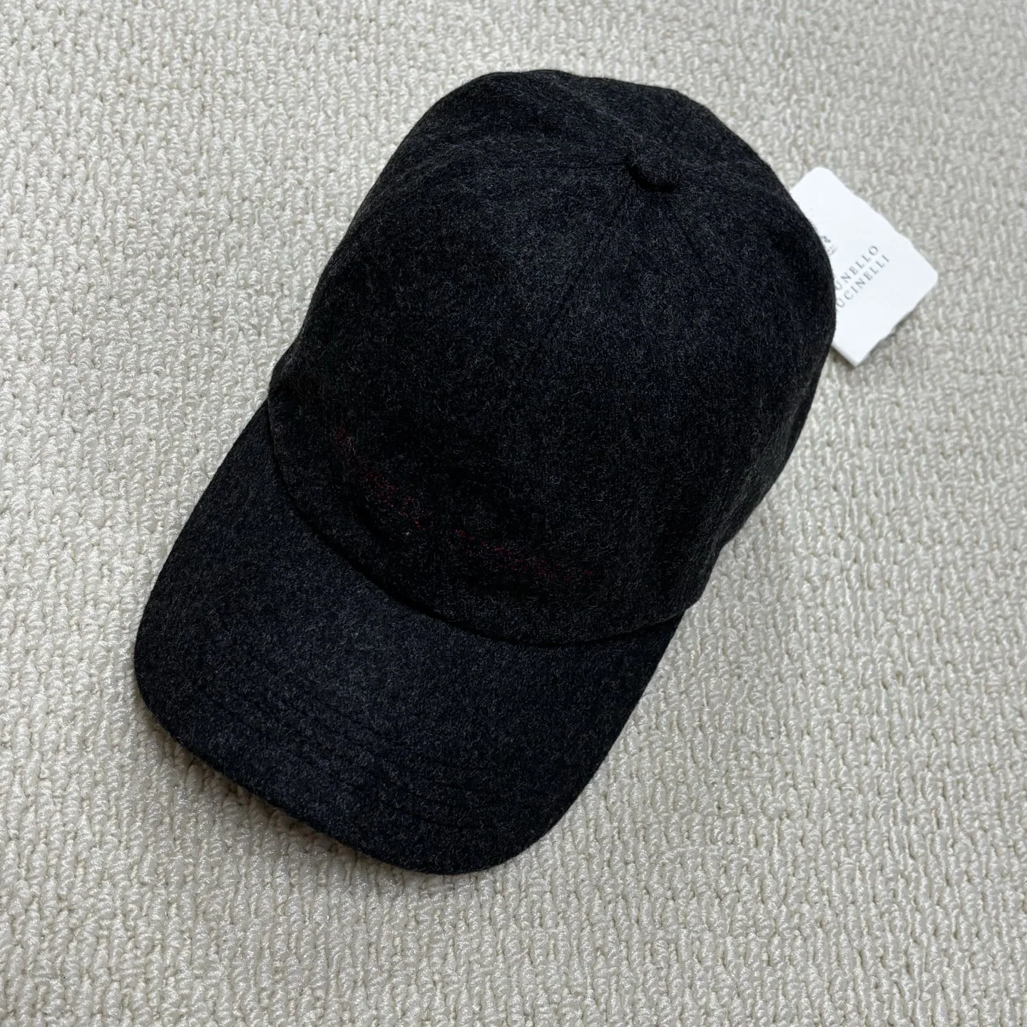 브루넬로쿠치넬리 가죽 버클 조절 베이스볼 캡 상세 이미지 1