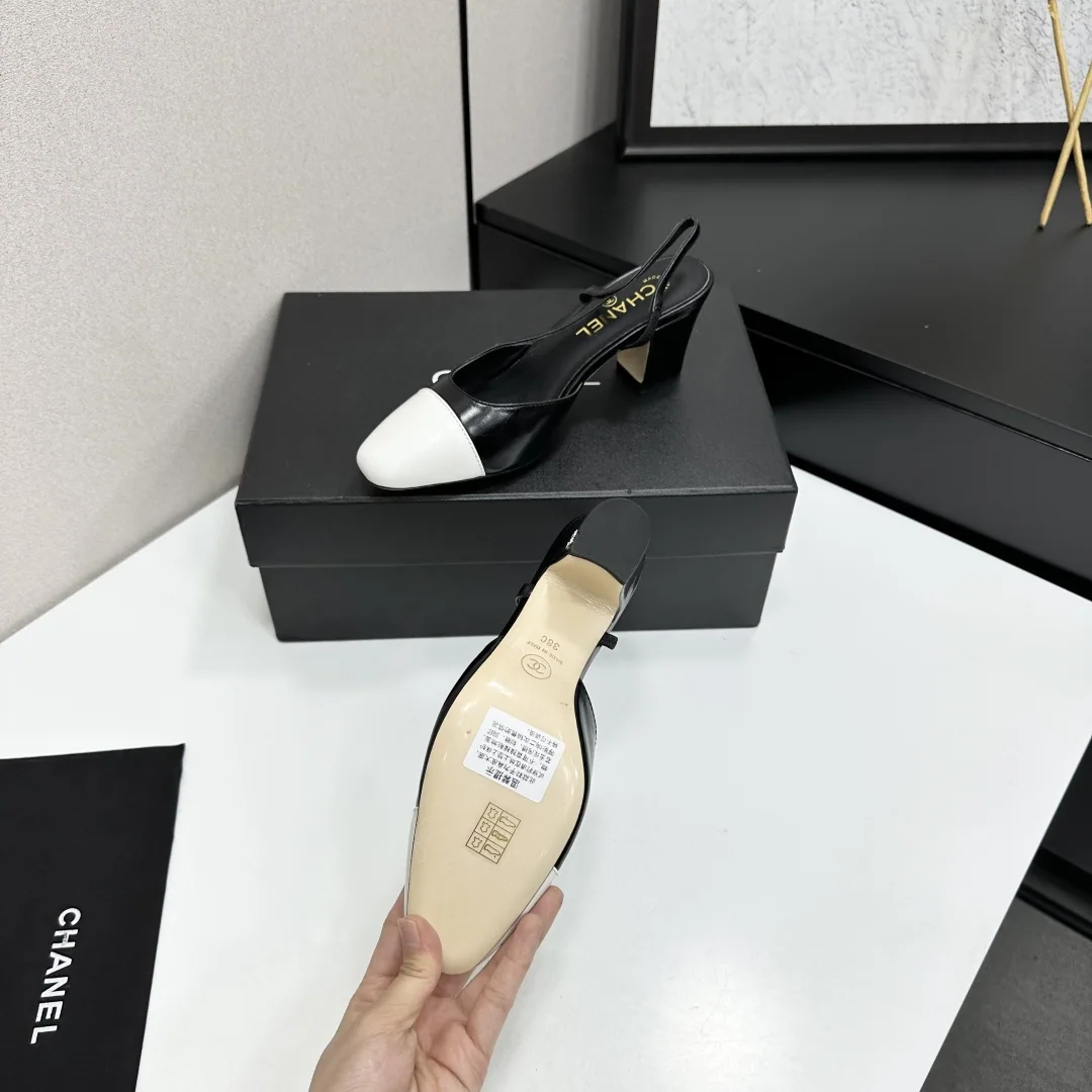 샤넬 클래식 슬링백 샌들 상세 이미지 4