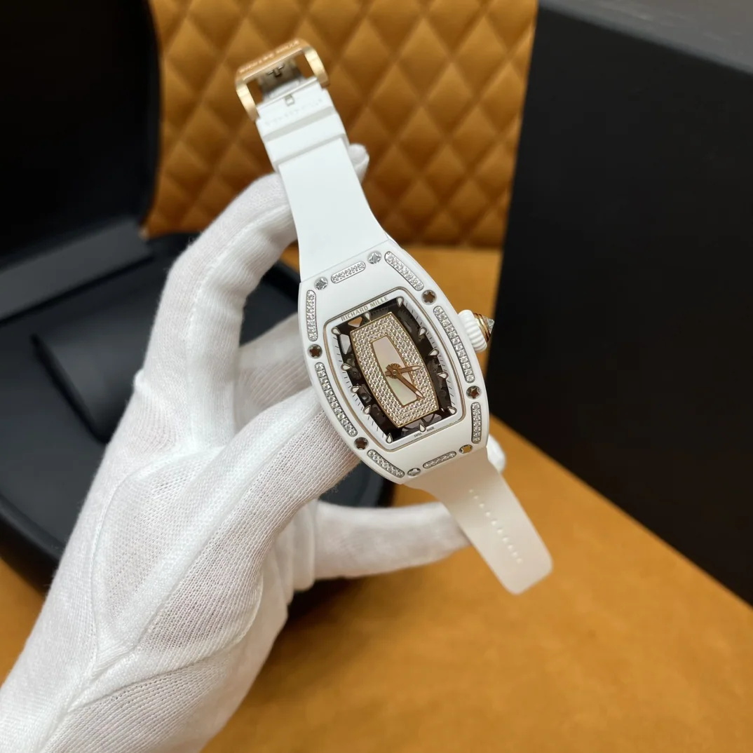 리차드밀 블랙 화이트 세라믹 남성 시계 레플리카 44915 Richard Mille 상세 이미지 3