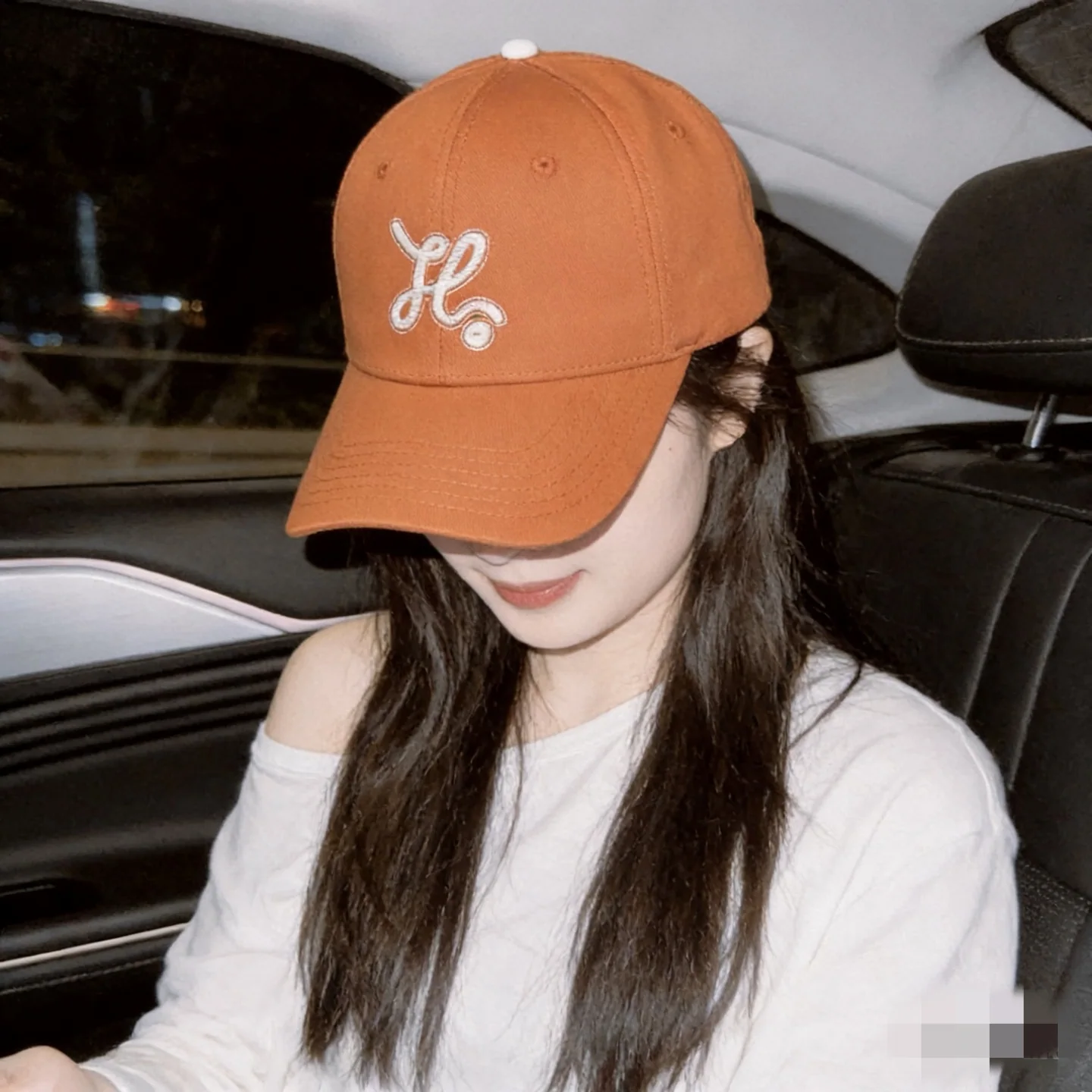 에르메스 컬러 블록 베이스볼 캡 상세 이미지 1
