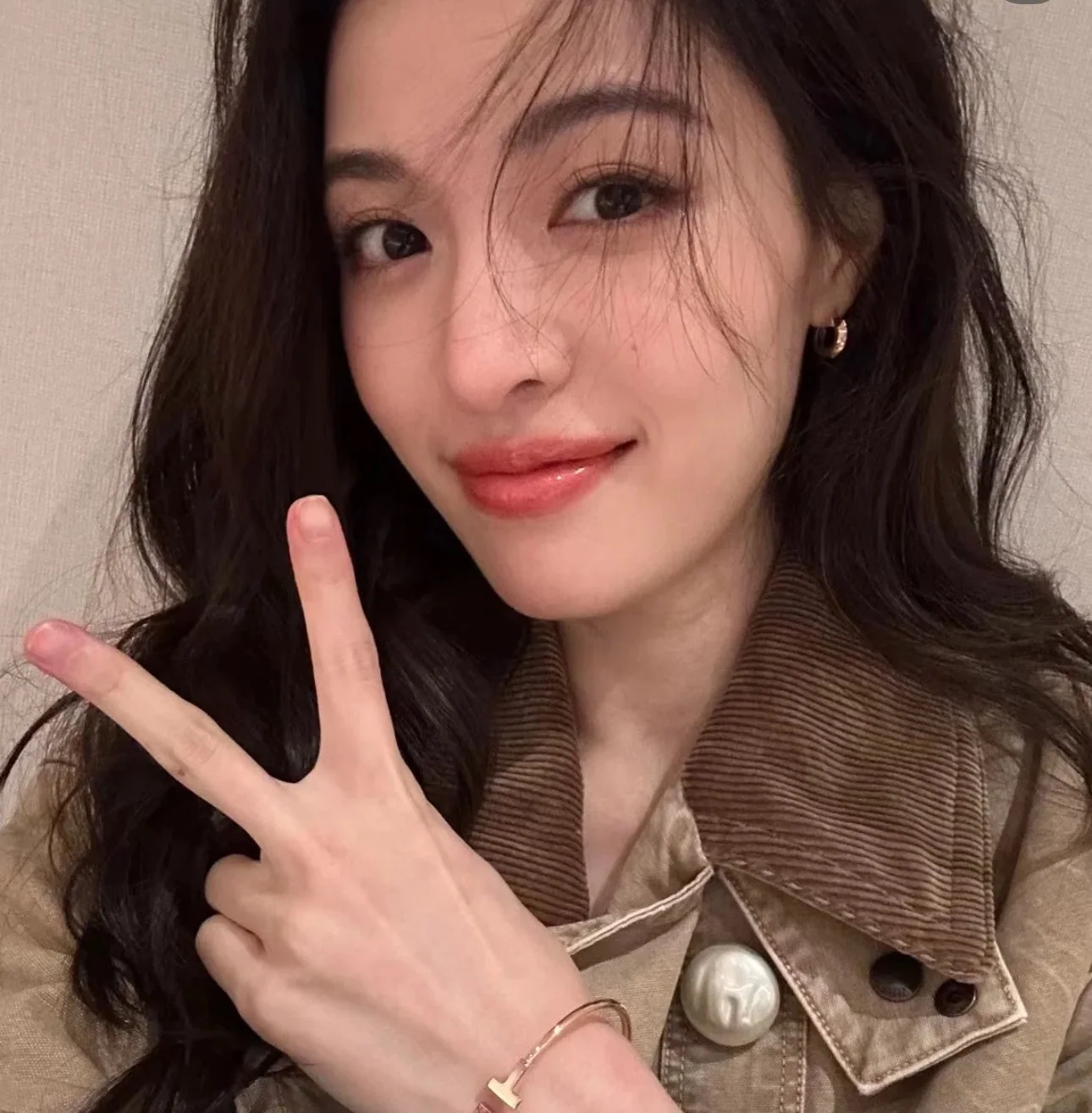 티파니 세미 글로스 스털링 실버 귀걸이 상세 이미지 2