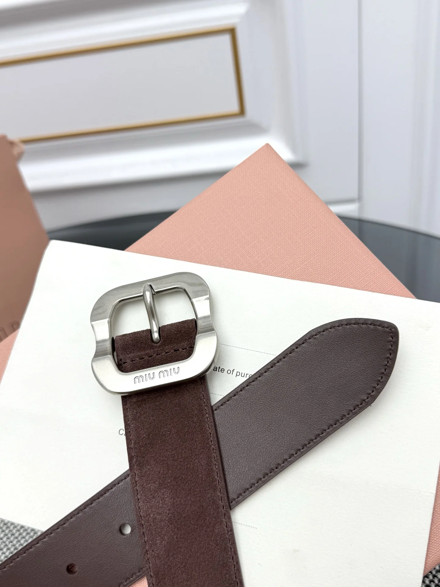 미우미우 벨트 57921 Miu Miu Belt 상세 이미지 4