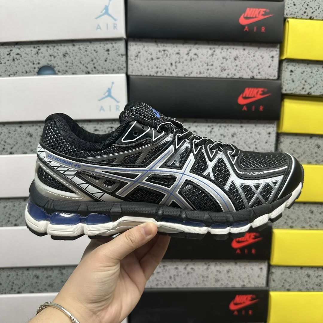 아식스 [KO] 젤 카야노 20 1203A388-001 200441 Asics Gel-Kayano 20 Black Pure Silver 상세 이미지 2