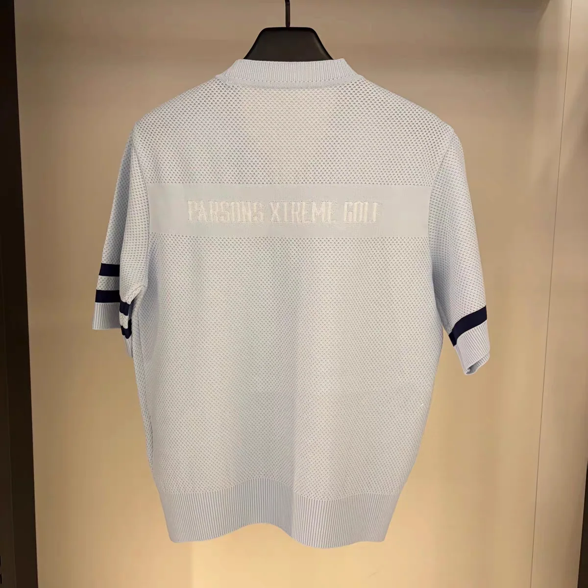 PXG 여성 여름 니트 반팔 탑 상세 이미지 6