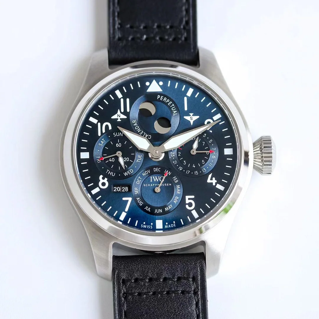 IWC 빅 파일럿 퍼페추얼 캘린더 시계 IW503605