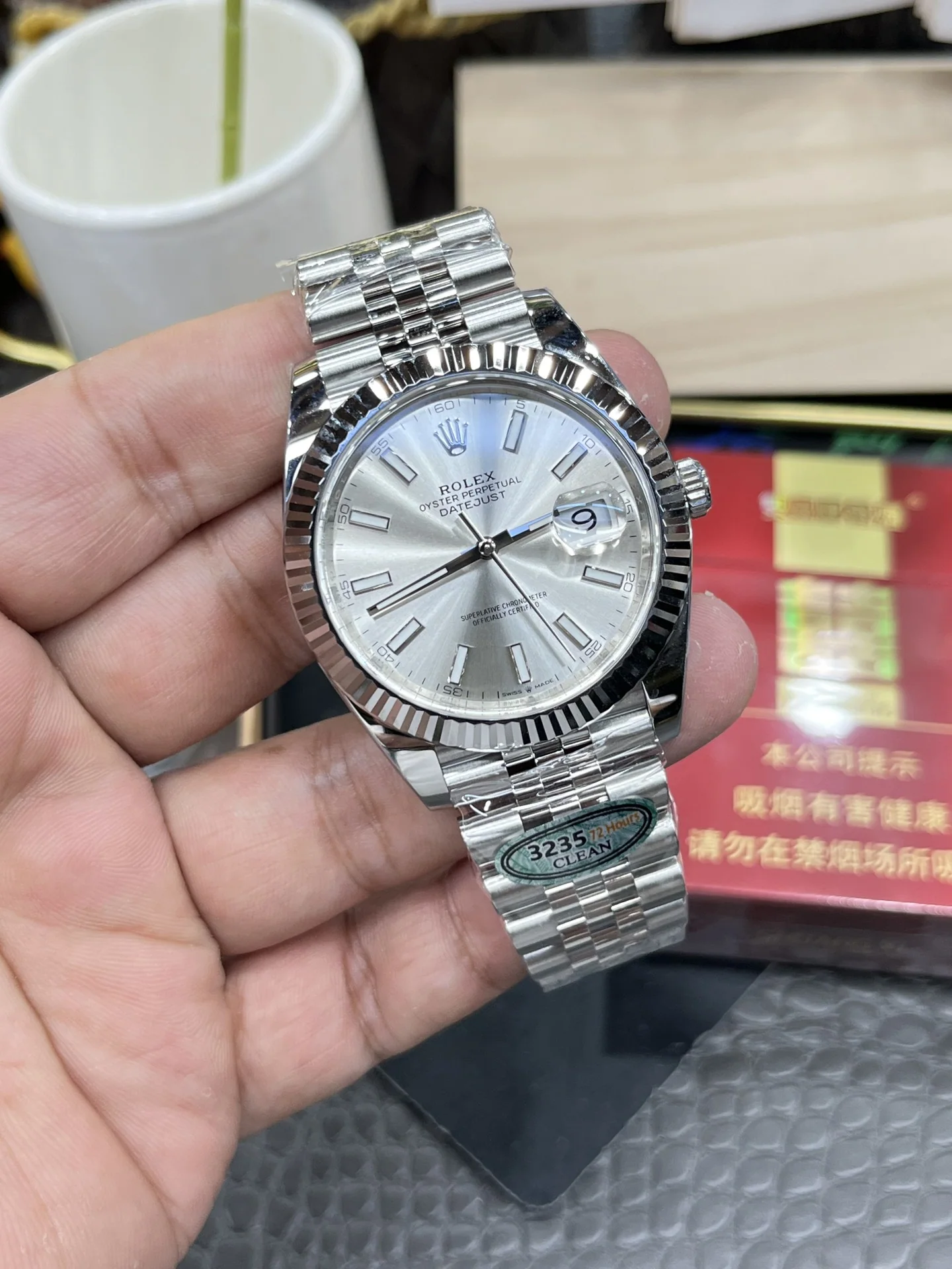 롤렉스 데이트저스트 41MM3235 무브먼트 레플리카 43187 Rolex 상세 이미지 2