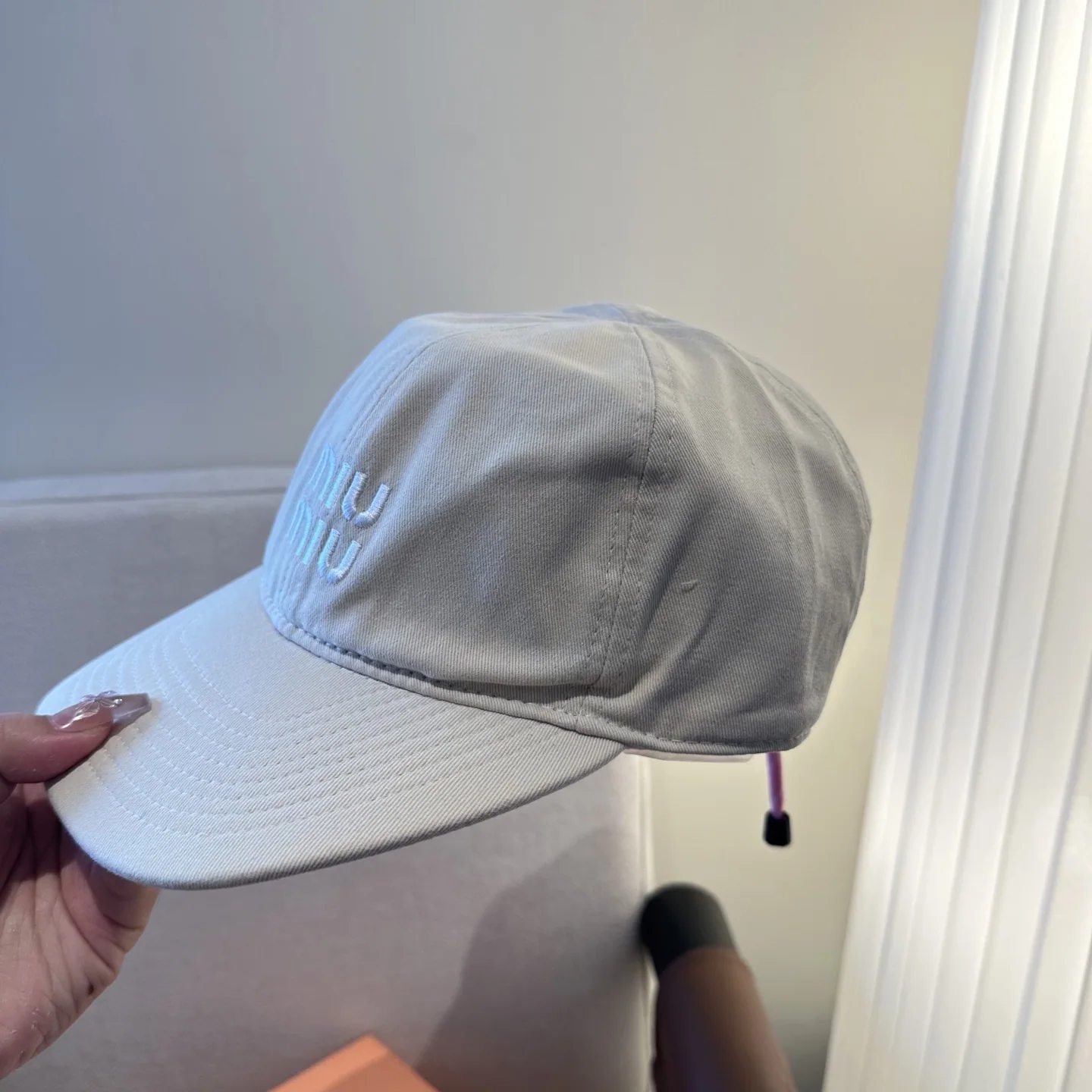 미우미우 베이스볼 캡 상세 이미지 7