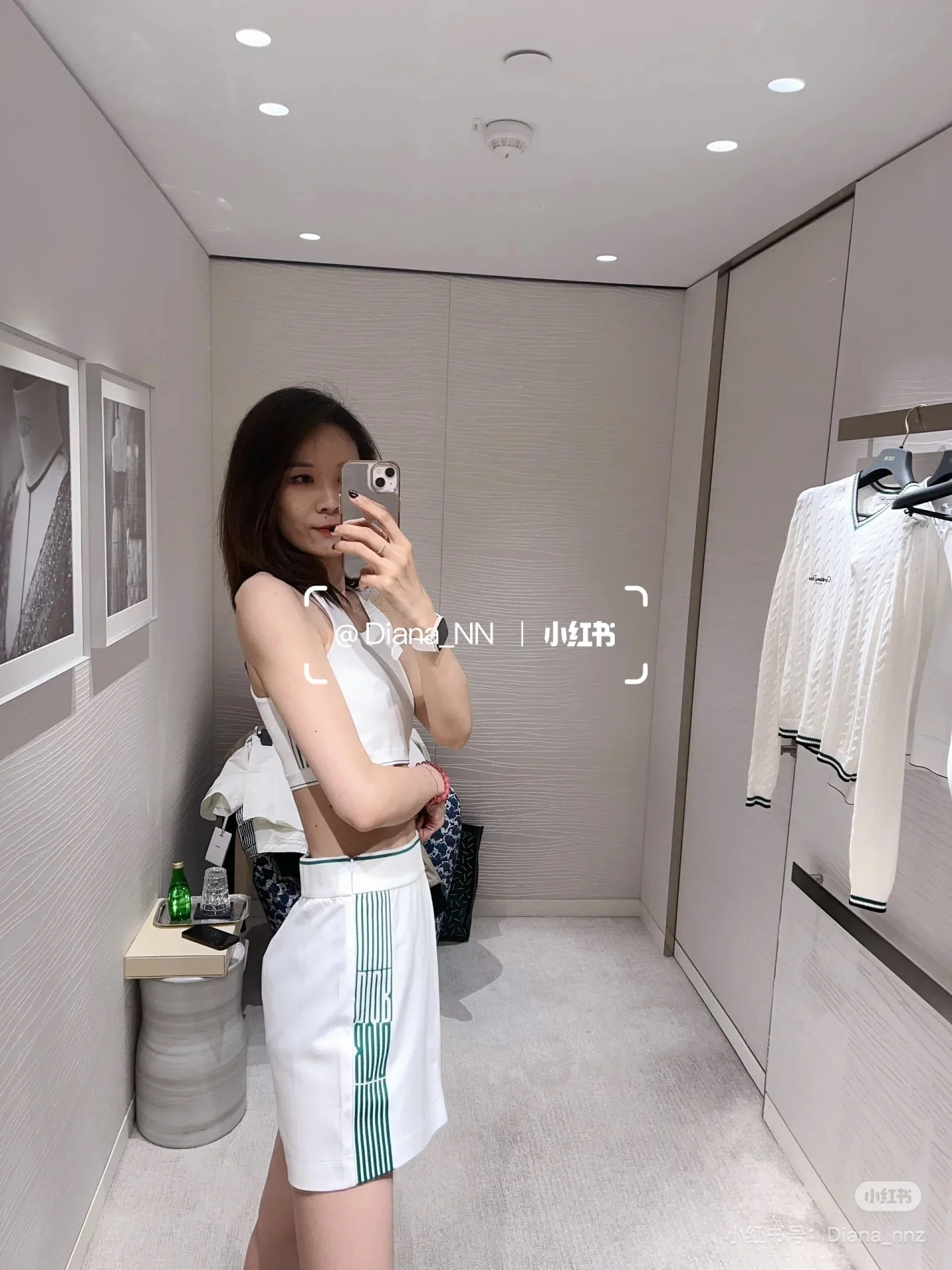 디올 크로셰 허리 밴드 팬츠 세트 상세 이미지 2