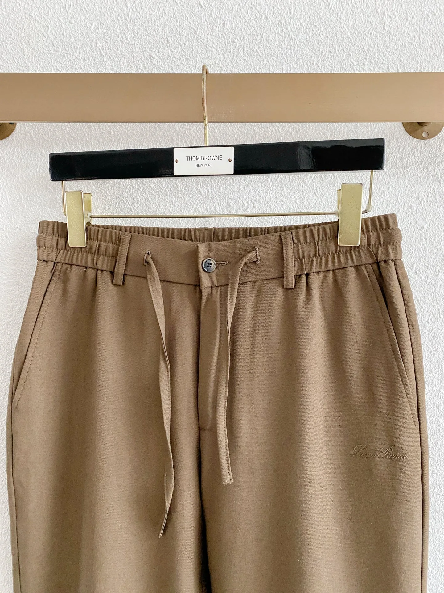 로로피아나 린넨 남성 바지 상세 이미지 2