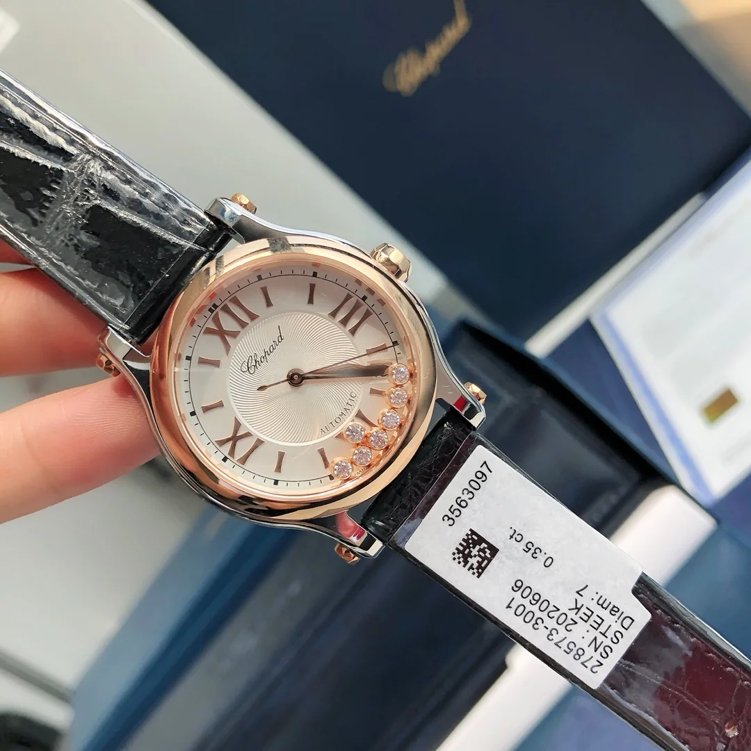 쇼파드 해피 다이아몬드 오토매틱 다이아 여성 시계 레플리카 45080 Chopard 상세 이미지 5