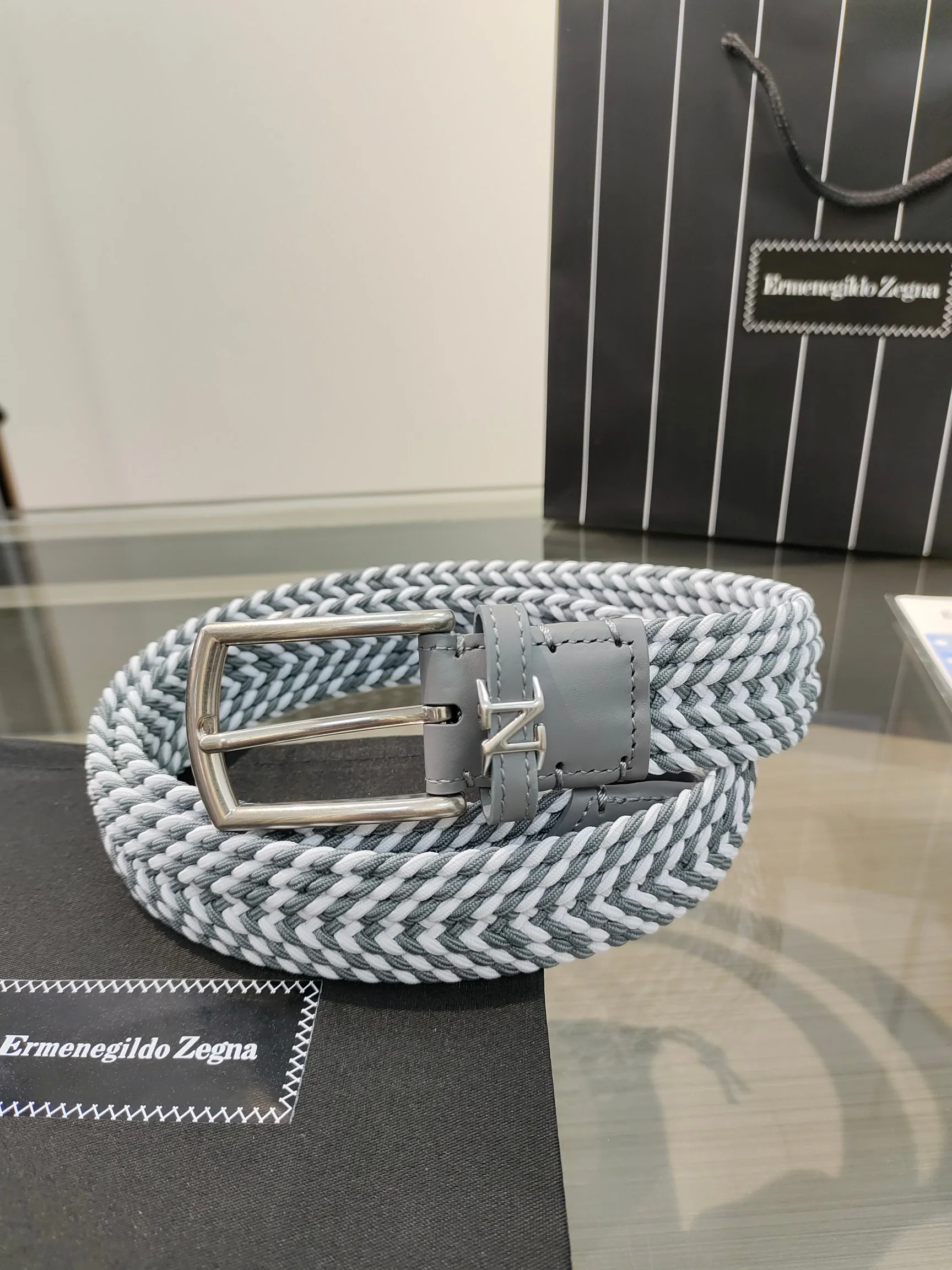 제냐 벨트 59240 Zegna Belt 상세 이미지 1