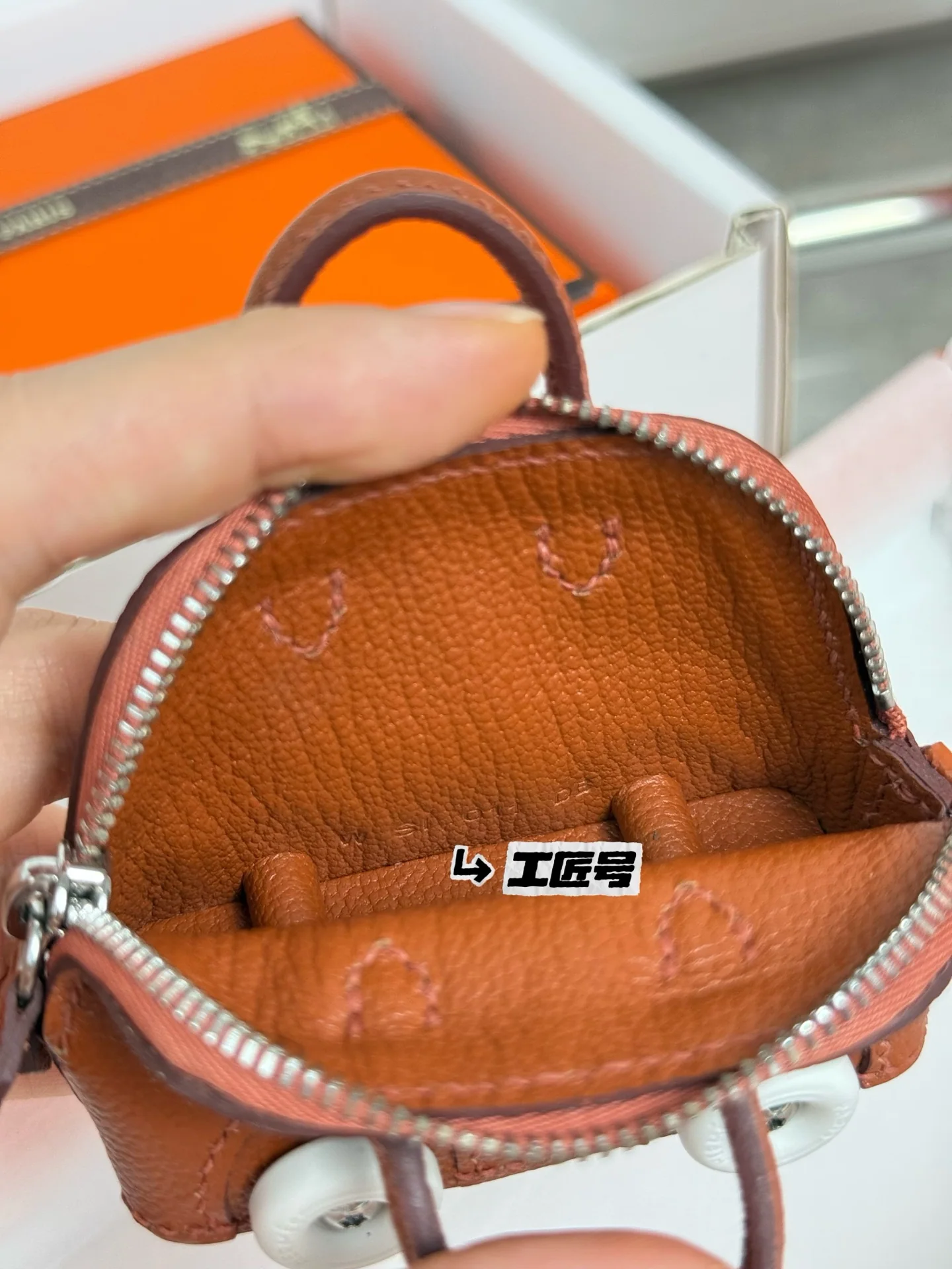 에르메스 볼링공 키링 악세사리 상세 이미지 10