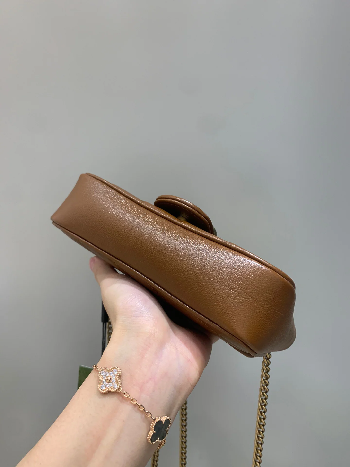 구찌 마몬트 카라멜 미니 숄더백 16.5CM476433 상세 이미지 9