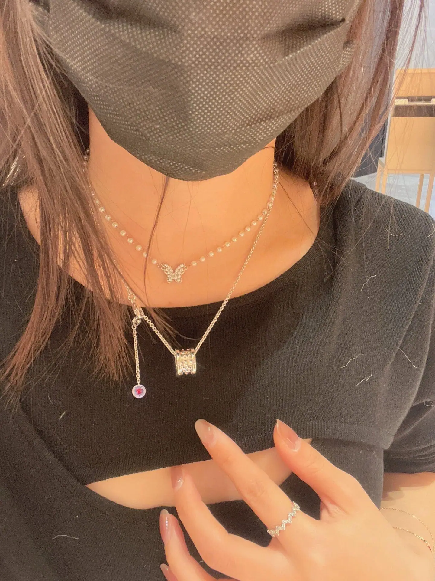 불가리 커플 목걸이 상세 이미지 3