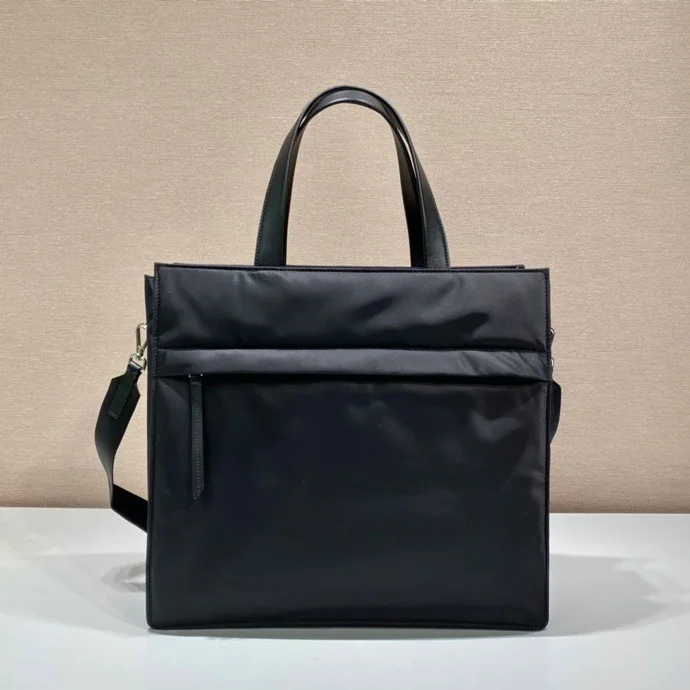 프라다 Re-Nylon 가죽 토트백 2VG076 상세 이미지 4