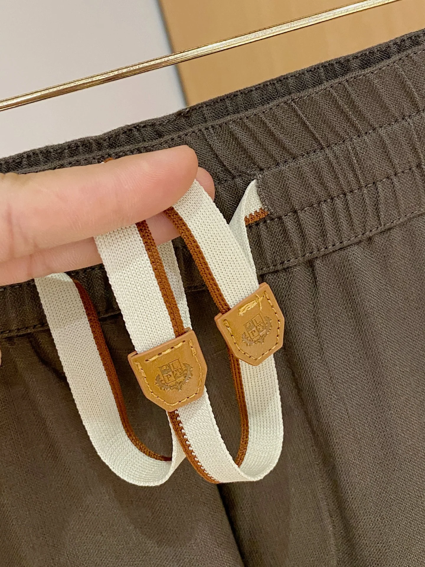 로로피아나 린넨 혼방 남성 바지 상세 이미지 6