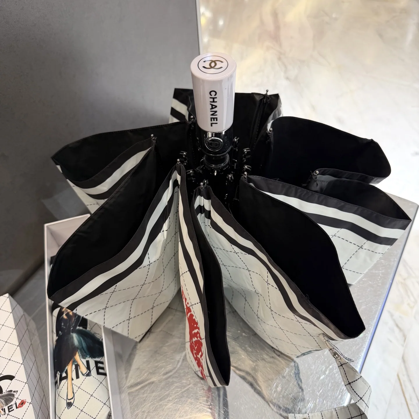 샤넬 우산 85333 Chanel Umbrella 상세 이미지 5