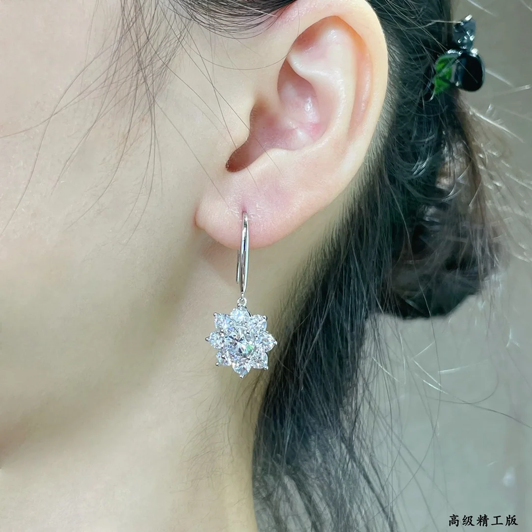 해리윈스턴 스털링 실버 다이아몬드 귀걸이 71851