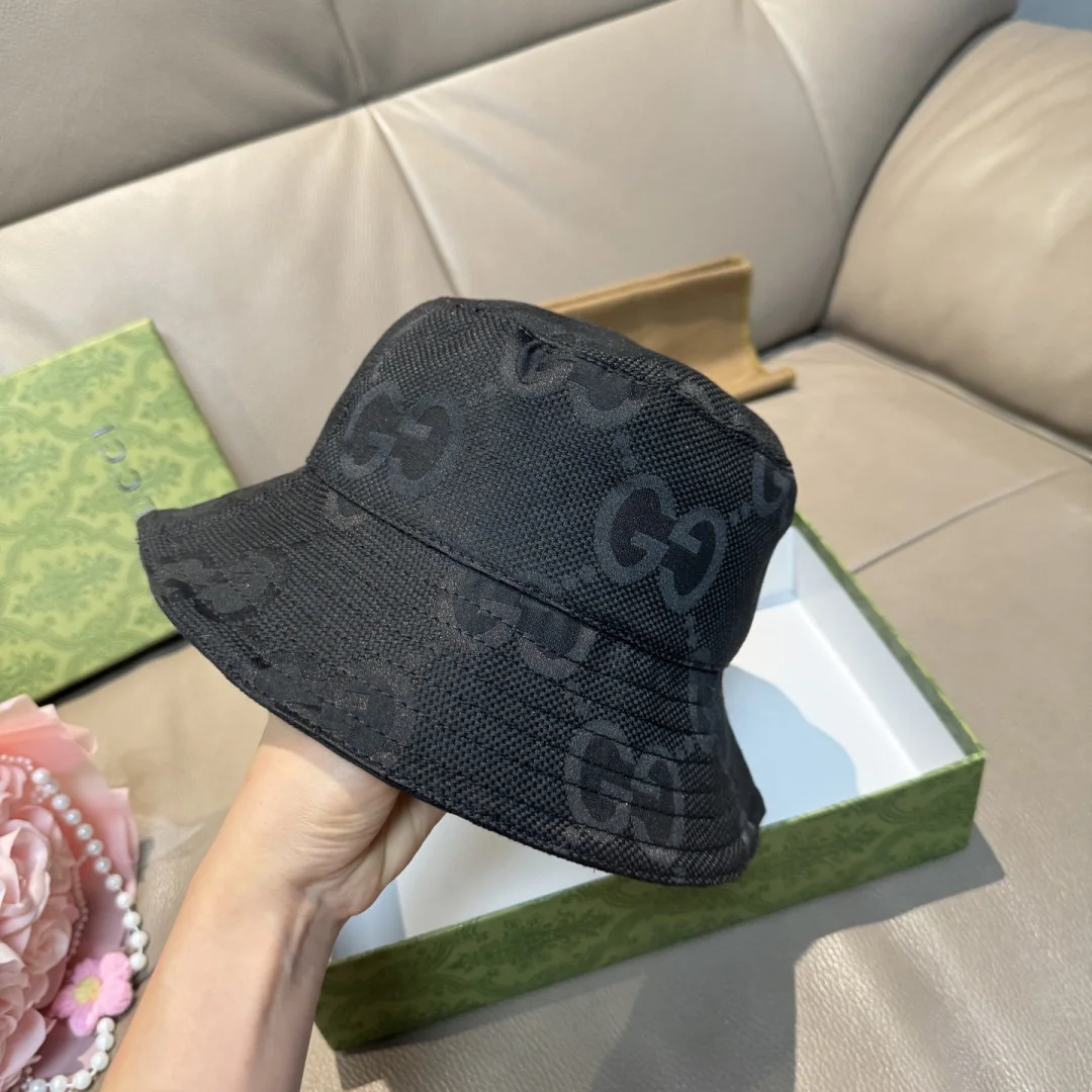 구찌 더블 G 로고 버켓 햇 상세 이미지 5