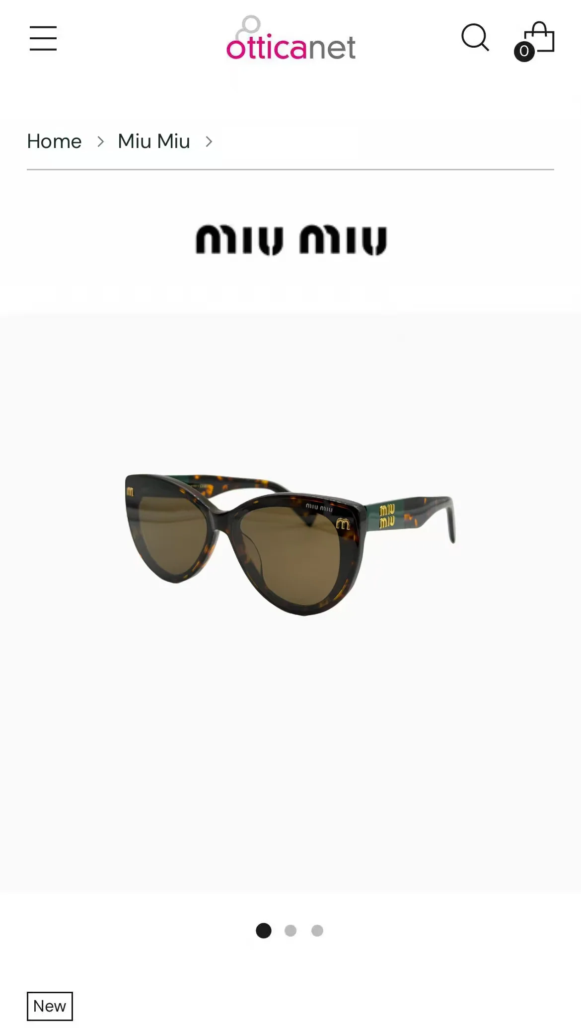 미우미우 MU 65 ZS 선글라스 상세 이미지 2