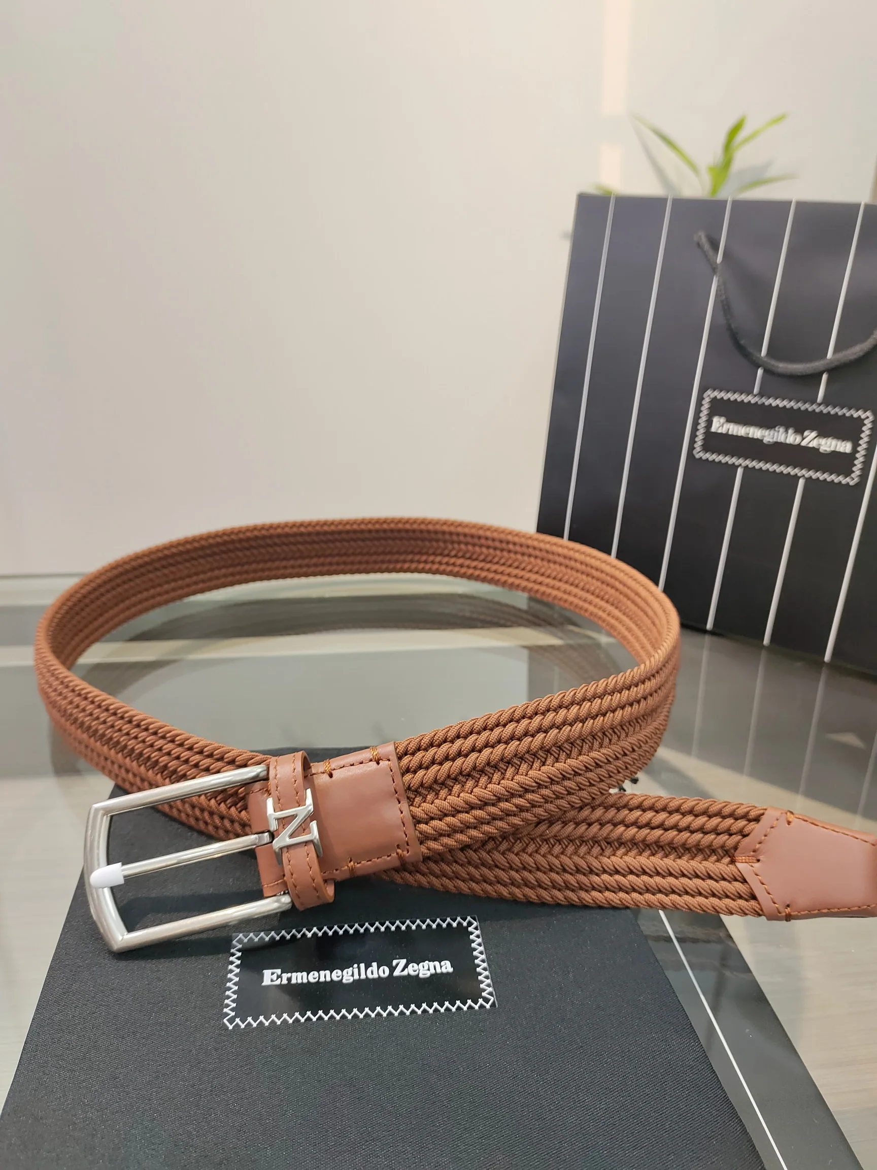 제냐 벨트 59257 Zegna Belt 상세 이미지 2