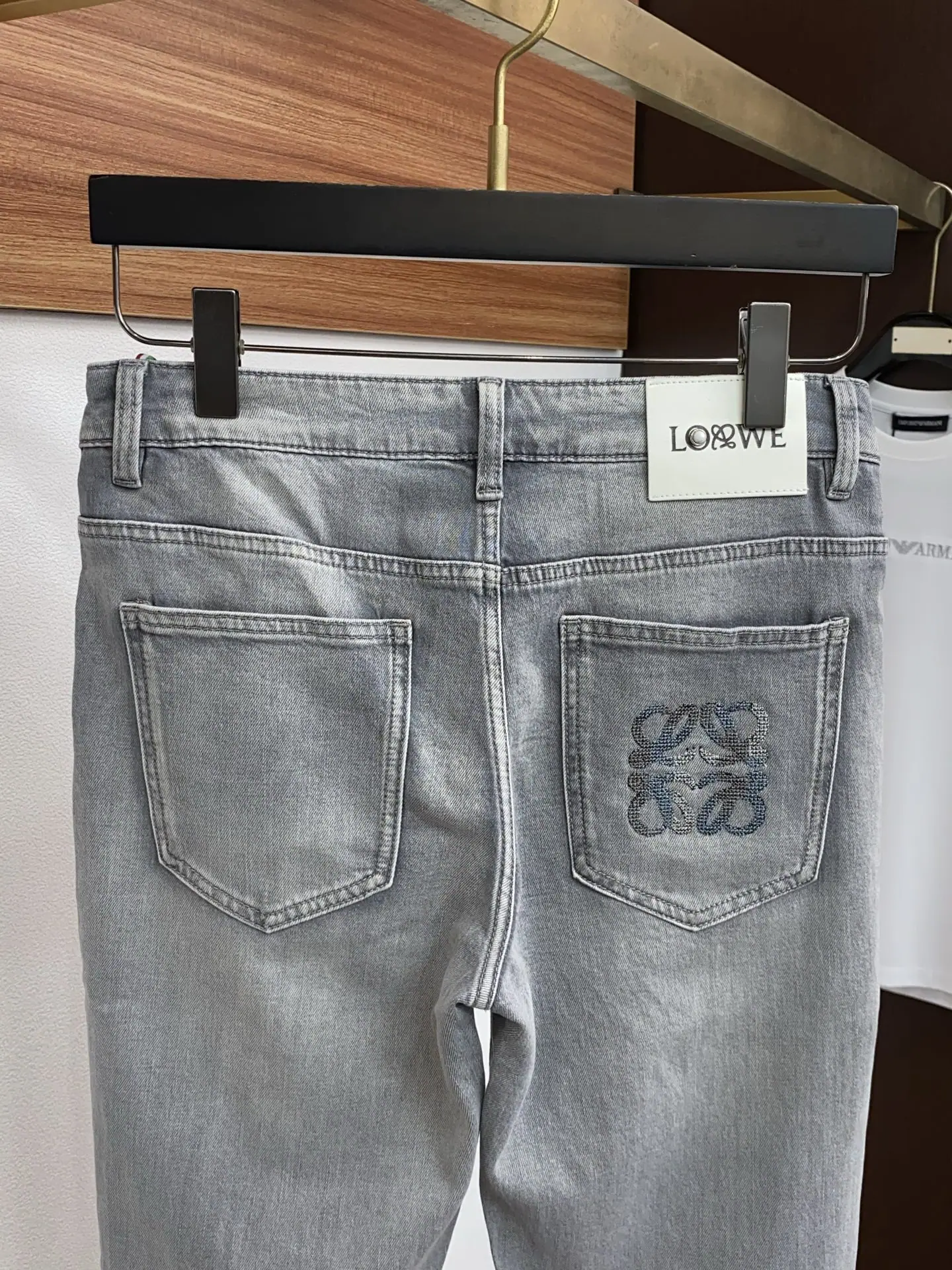 로에베 데님 남성 바지 상세 이미지 9