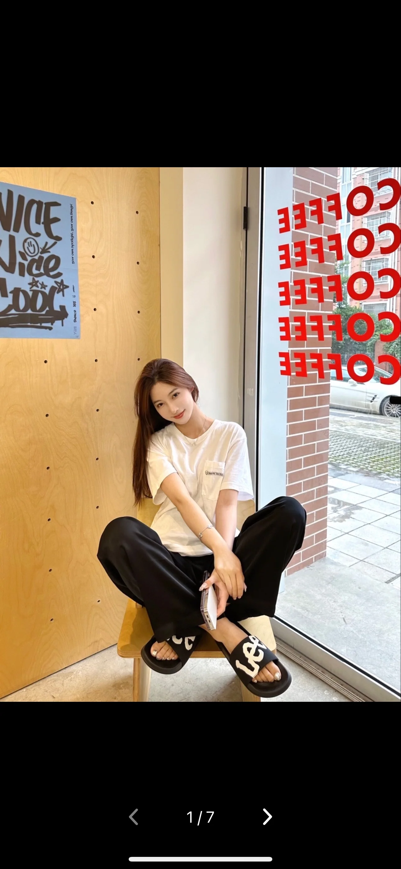 크롬하츠 클래식 스크롤 반팔 티셔츠 상세 이미지 8