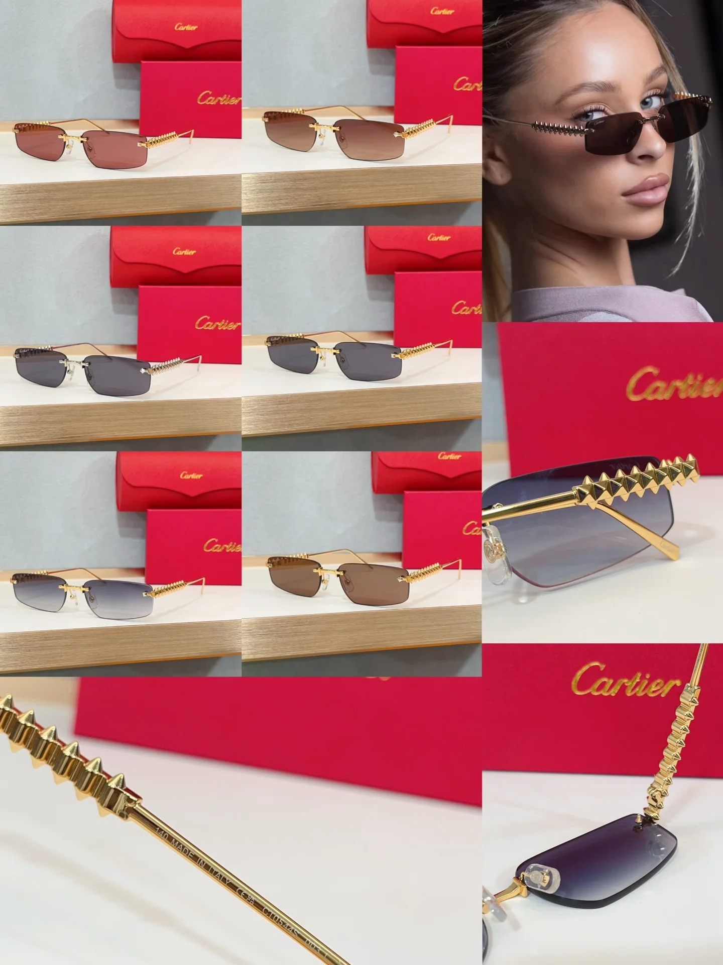 까르띠에 선글라스 72342 Cartier Sunglasses 상세 이미지 1