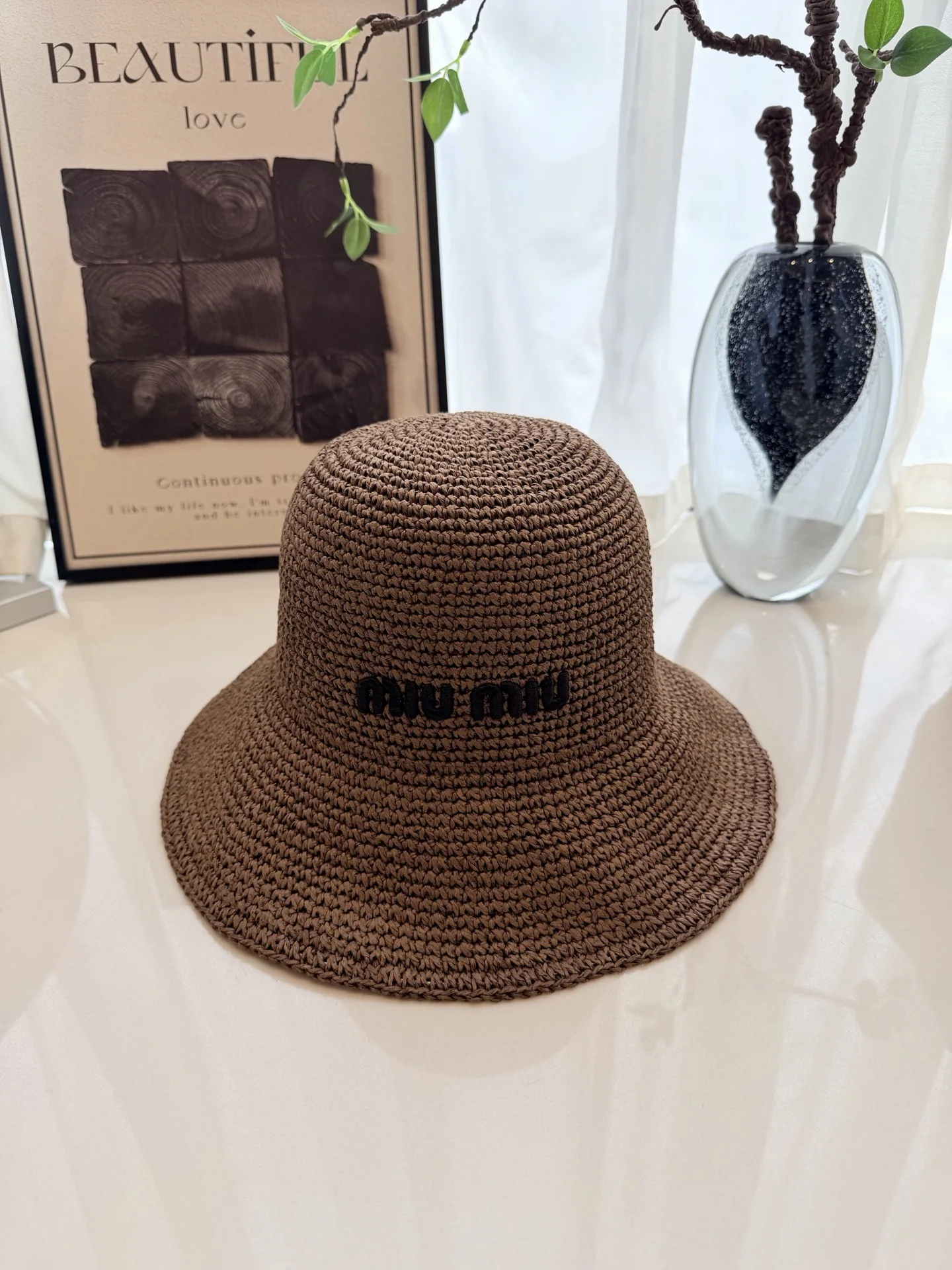 미우미우 모자 80777 Miu Miu Cap 상세 이미지 1
